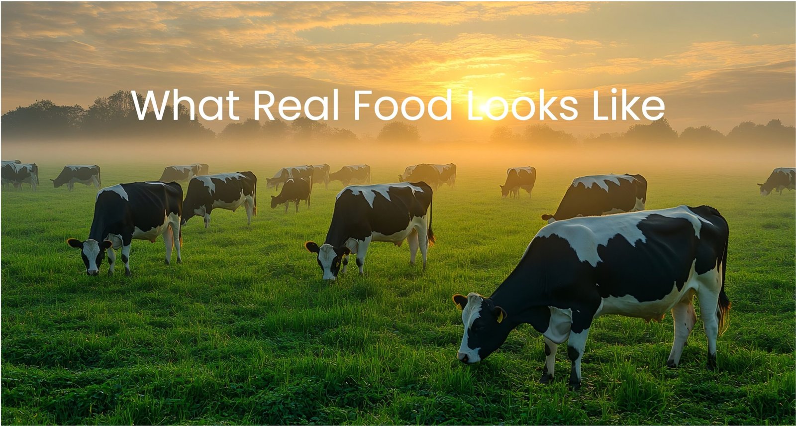 What Real Food Looks Like